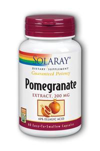 Pomegranate Extract 60ct 200mg from Solaray