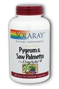 Pygeum & Saw Palmetto w/CranActin 180ct from Solaray