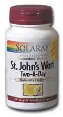 St. John's Wort Two-A-Day 60ct 450mg from Solaray