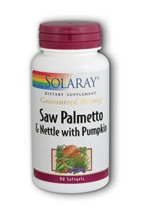 Solaray: Saw Palmetto & Nettle Root with Pumpkin 90ct 780mg