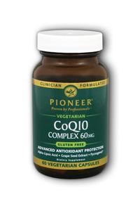 CoQ10 Complex 60mg 60 caps Vegetarian from PIONEER