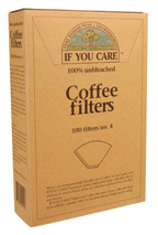 COFF FILTER #4 CONE BRWN Case of 1 / 100 CT from If You Care