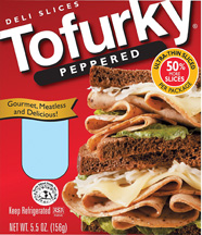 DELI SLICES,PEPPERED Case of 12 / 5.5 OZ from Tofurky