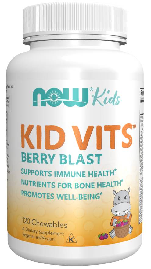 NOW: Kid Vits - Berry Blast Multi-Vitamin 120 Chewables