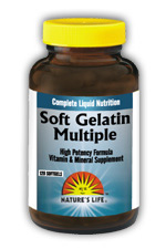 Soft Gelatin Multiple 180ct from Natures Life