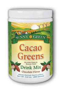 Sunny Green: Cacao Greens Drink Mix 9.9oz