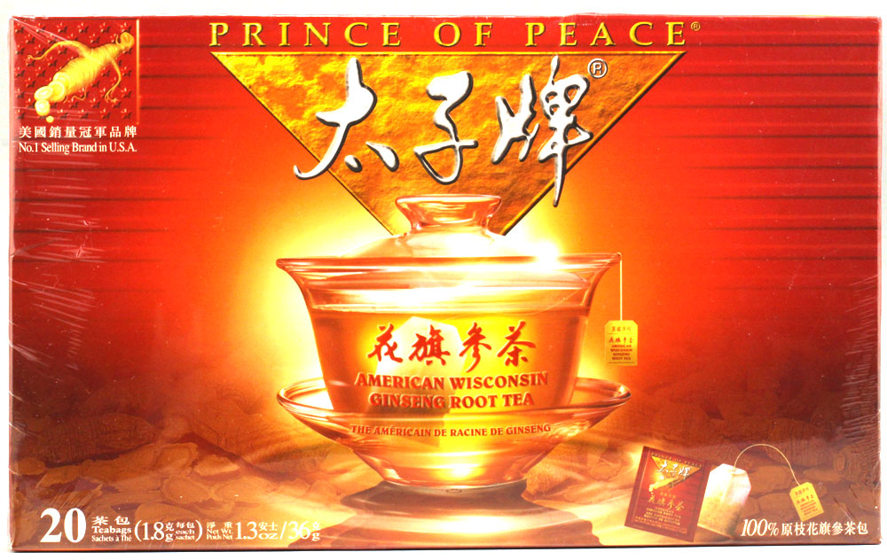PRINCE OF PEACE: American Ginseng Instant Tea 20 BAG