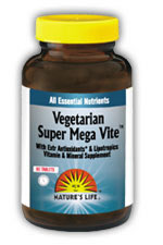 Vegan Super Mega Vite 90ct from Natures Life