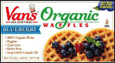Waffles,og,blueberry Case of 12 / 8.5 OZ from Van's International Foods