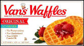 WAFFLES,OG,ORIG,WHOLE WHT Case of 12 / 8 OZ from Van's International Foods