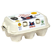 EGGS,OG,OMEGA-3,X-LARGE Case of 30 / 6 EGG from Country Hen