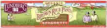 BRN RICE PASTA,OG,SPAGHTI Case of 12 / 10 OZ from Lundberg Farms