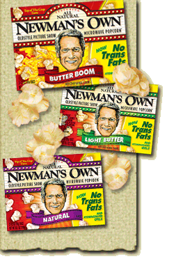 Newman's Own Organics: Pops corn,og,micro,lt btr 3 OZ