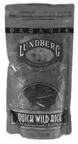 RICE,OG,QUICK WILD Case of 12 / 8 OZ from Lundberg Farms