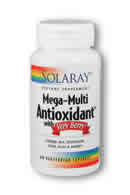 Mega Multi Antioxidant with Very Berry 60 capsules from Solaray