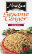 RICE MIX,SESAME GINGER Case of 12 / 5.2 OZ from Near East Food Products