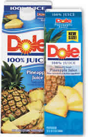 JUICE,PINEAPPLE - 8 / 64 OZ from DOLE