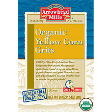 CORN GRITS,OG,YELLOW Case of 12 / 24 OZ from Arrowhead Mills