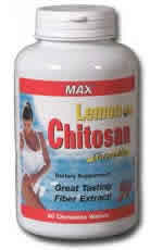 Chitosan Lemon Chewables 60ct 500mg from NaturalMax