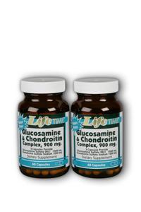 Life Time: Glucosamine Chondroitin Complex 60 Plus 60 Capsules
