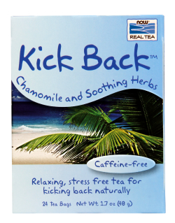 NOW: Kick Back Chamomile Soothing Tea 24 bags
