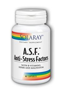 A.S.F. Anti-Stress Factors 60ct from Solaray