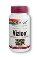 Solaray - Vizion bilberry special formula 180ct