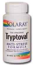 Tryptoval Anti-Stress Formula 60ct from Solaray