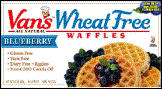 WAFFLES,WHEAT FR,BLUEBERY