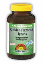 Golden Flaxseed Lignans 60ct from Natures Life