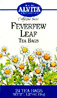 Feverfew Leaf Tea 24 bags from ALVITA TEAS