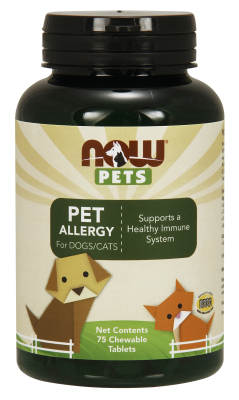 NOW: Pet Allergy Chewable Tabs 75 Loz