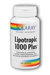 Lipotropic 1000 Plus 100ct from Solaray