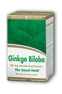 Ginkgo Biloba 60 Cap from Natural Balance