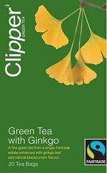 Tea,og,ft,green w ginko Case of 6 / 20 BAG from Clippper Tea