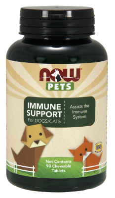 NOW: Pet immune Support 90 Loz