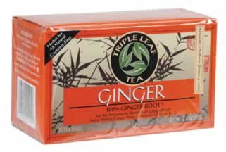 Tea,ginger Case of 1 / 20 BAG from Triple Leaf Tea