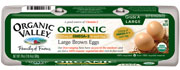 Eggs,omga3,og,brn,lg,gr a Case of 15 / 12 PACK from Organic Valley