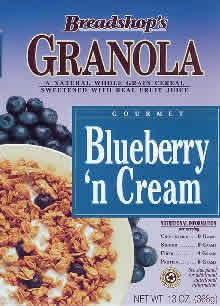 GRANOLA,BLUEBERRY & CREAM