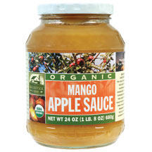 APPLESAUCE,OG,MANGO - 12 / 24 OZ from WoodStock Farms