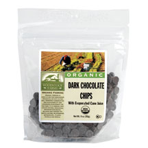 WoodStock Farms: Dark chocolate chips,og 9 OZ