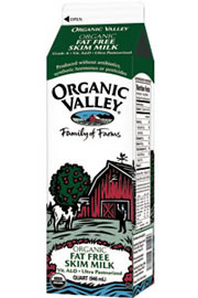 MILK,OG,UHT,NONFAT Case of 12 / 32 OZ from Organic Valley