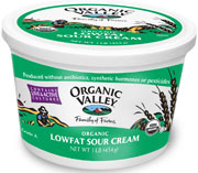 SOUR CREAM,OG,LOW FAT - 6 / 16 OZ from Organic Valley