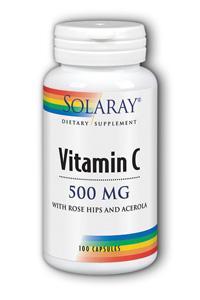C-500 w/RH and Acerola 100ct 500mg from Solaray
