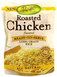 LONG GRAIN RICE,RST CHICKEN Case of 12 / 8.8 OZ from Pacific Foods