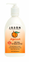 Apricot Satin Soap w/Pump 16 fl oz from JASON NATURAL PRODUCTS