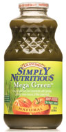 JUICE,MEGA GREEN Case of 12 / 32 OZ from Knudsen R W