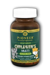 Childrens Chewable Vitamin and Mineral 60 Vegetarian Chewable from PIONEER