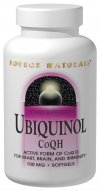 Ubiquinol coqh coenzyme q10 50mg, 60 softgels