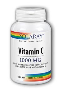 C-1000 w/RH, Acerola, Bioflavonoids 100ct 1000mg from Solaray